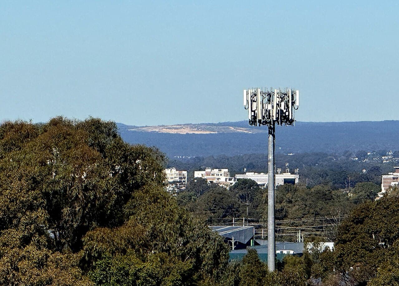 A view of Lucas Heights, NSW