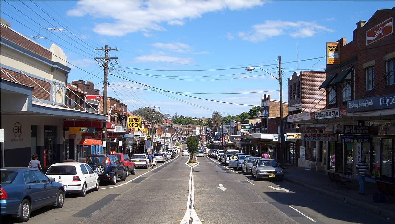 A view of Belmore, NSW