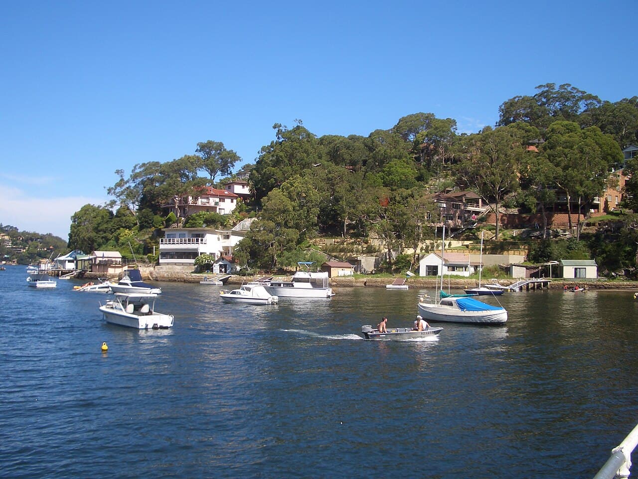 A view of Gymea Bay, NSW