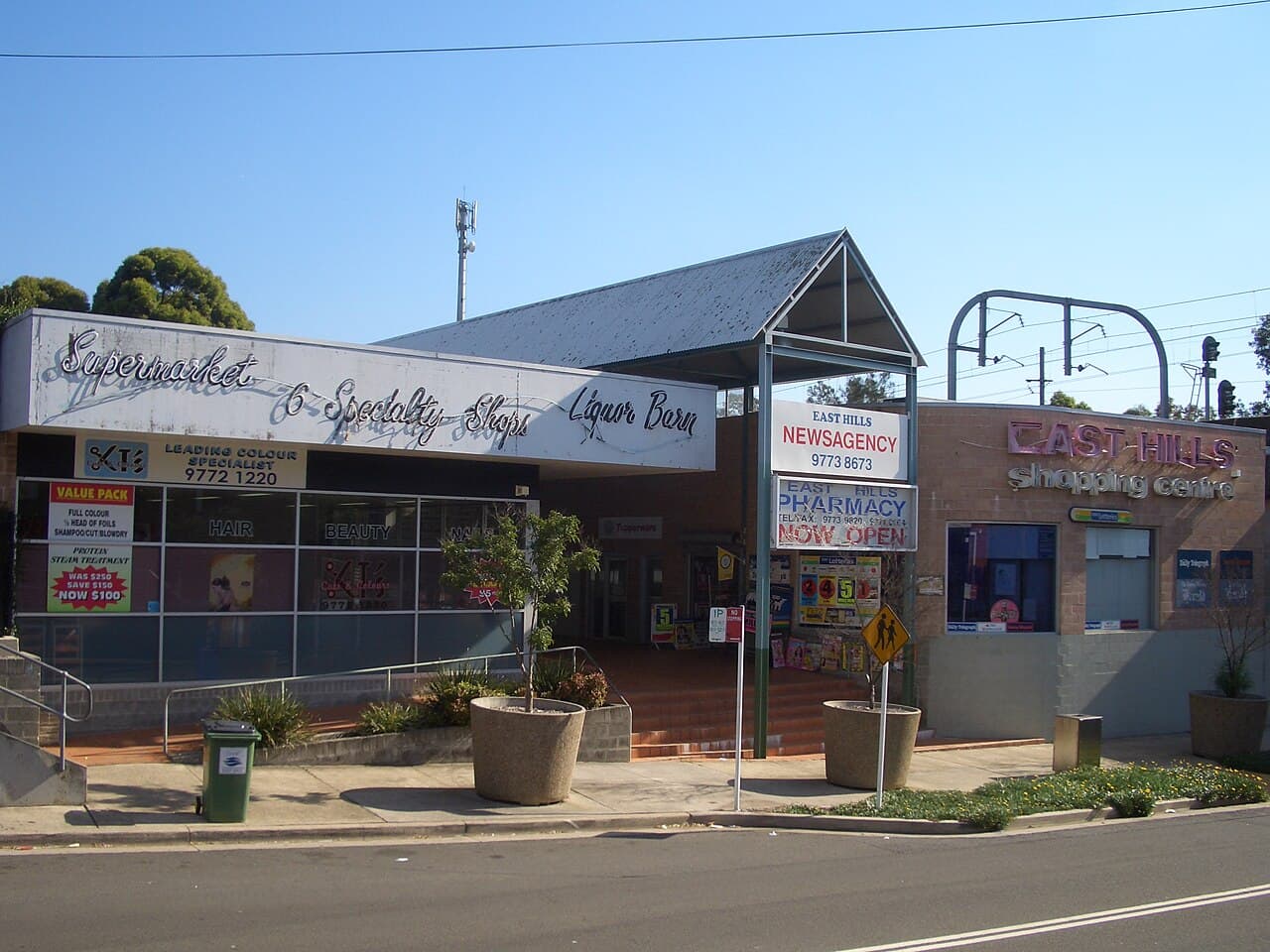 A view of East Hills, NSW