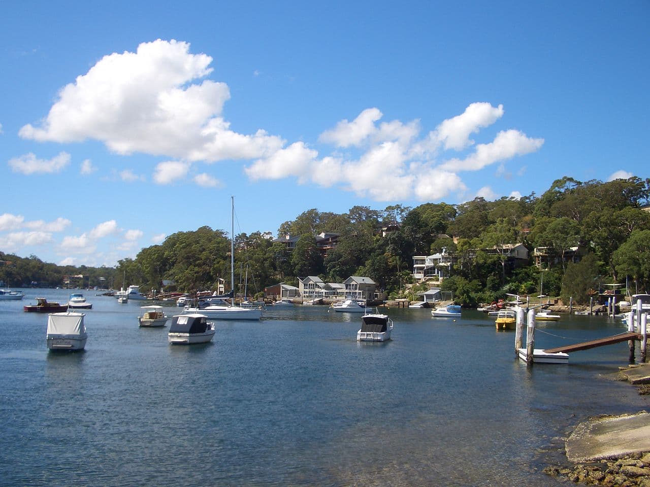 A view of Lilli Pilli, NSW