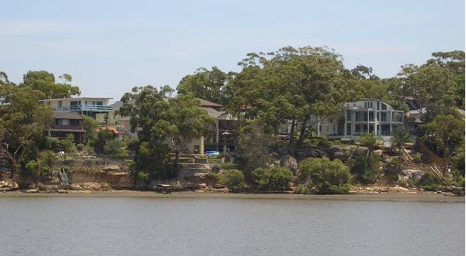 A view of Oyster Bay, NSW