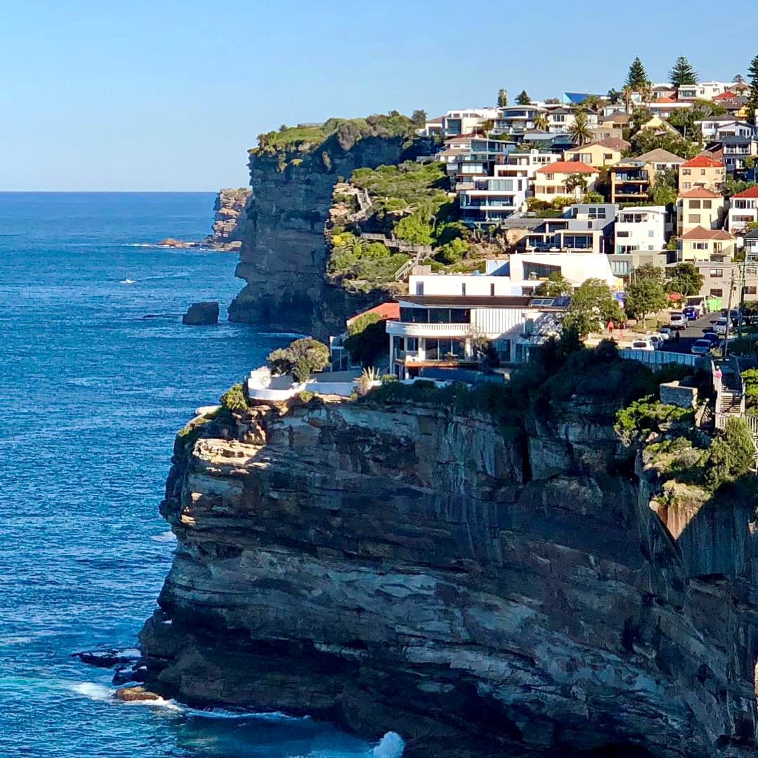 Clifftop homes in Dover Heights, Sydney