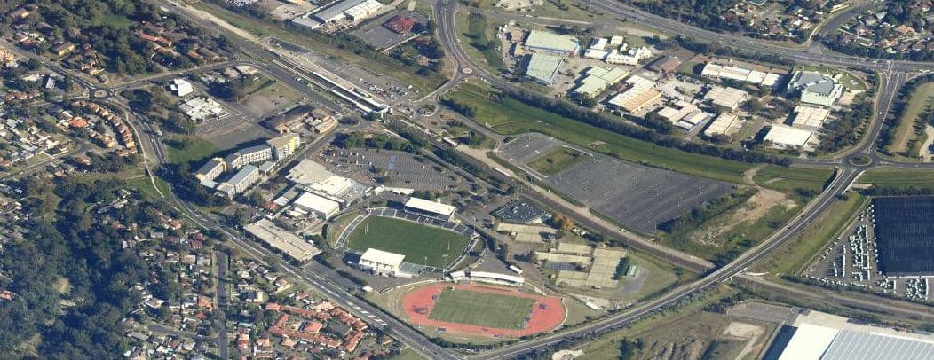 A view of Leumeah, NSW