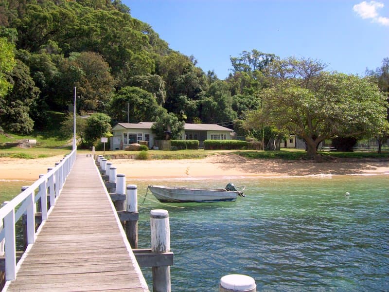 A view of Currawong Beach, NSW