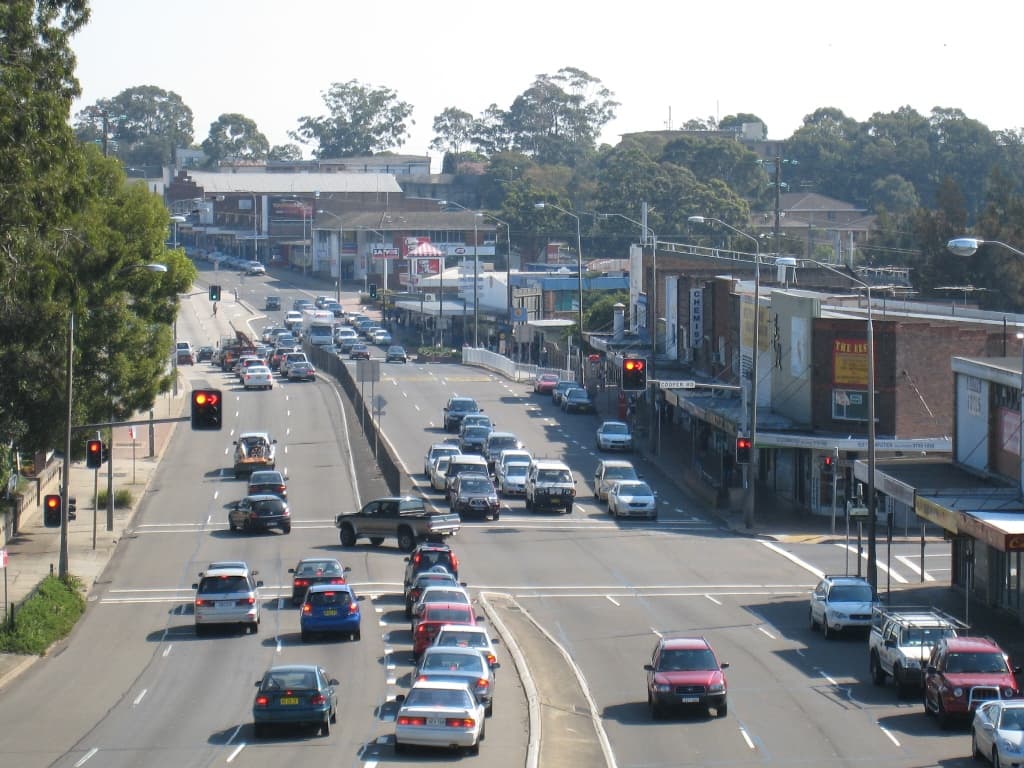 A view of Yagoona, NSW