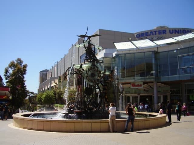 A view of Hornsby, NSW