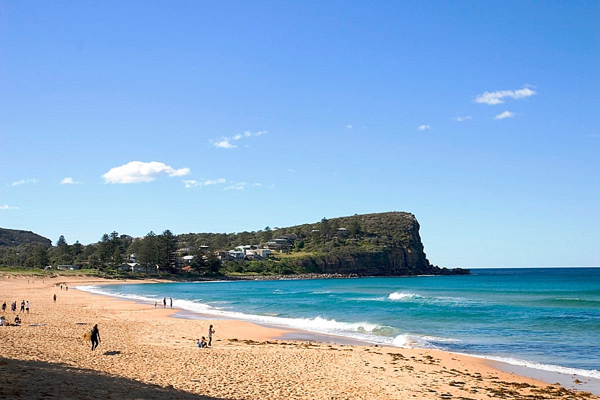 A view of Avalon Beach, NSW