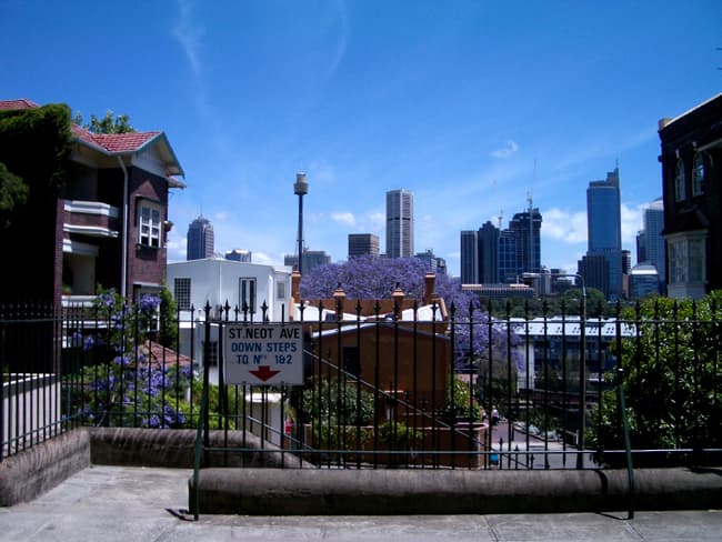 A view of Potts Point, NSW