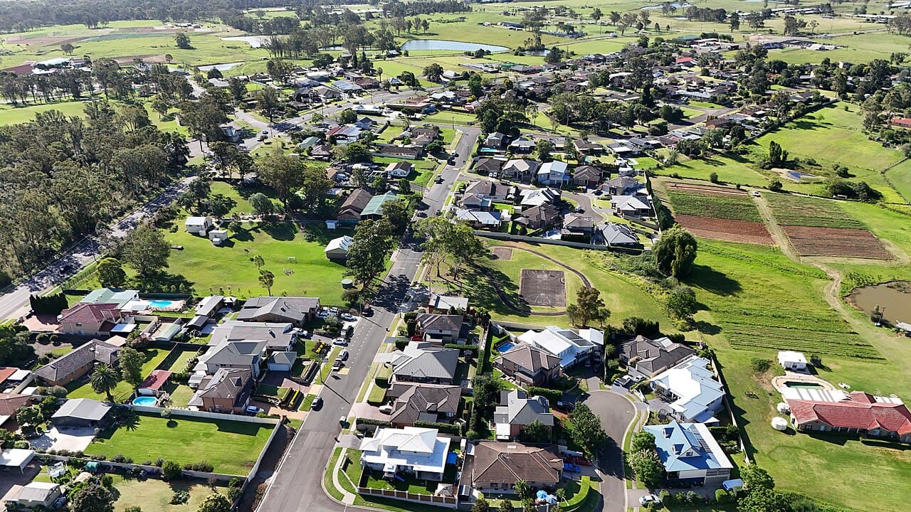 A view of Luddenham, NSW