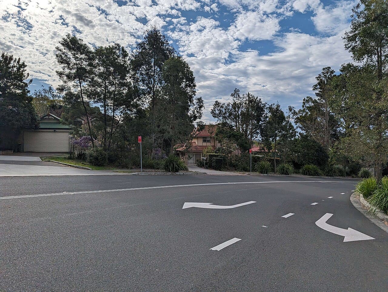 A view of Cherrybrook, NSW