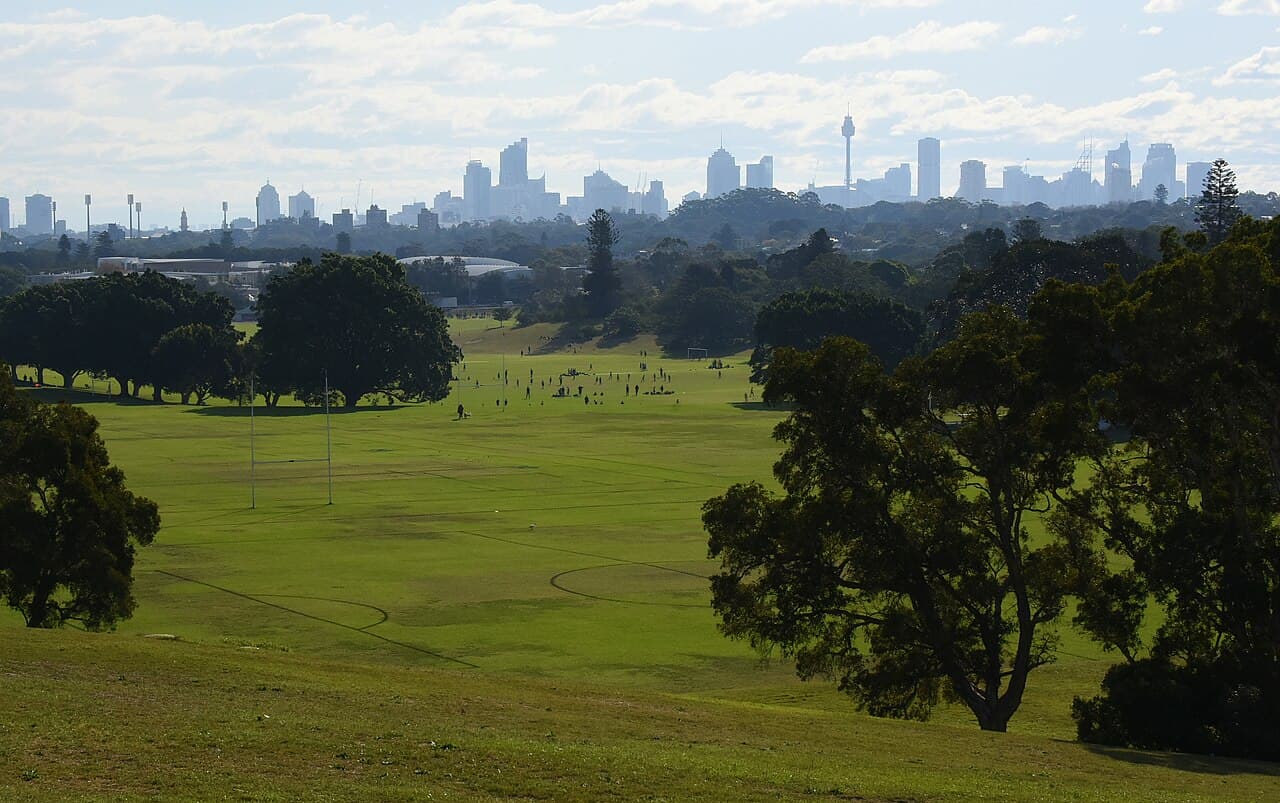 A view of Queens Park, NSW