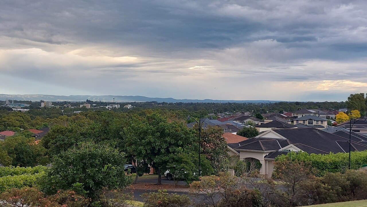 A view of Beaumont Hills, NSW