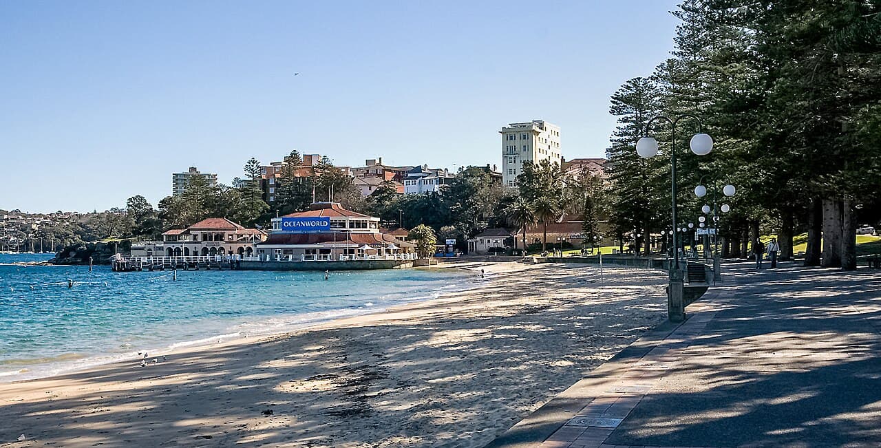 A view of Manly, NSW