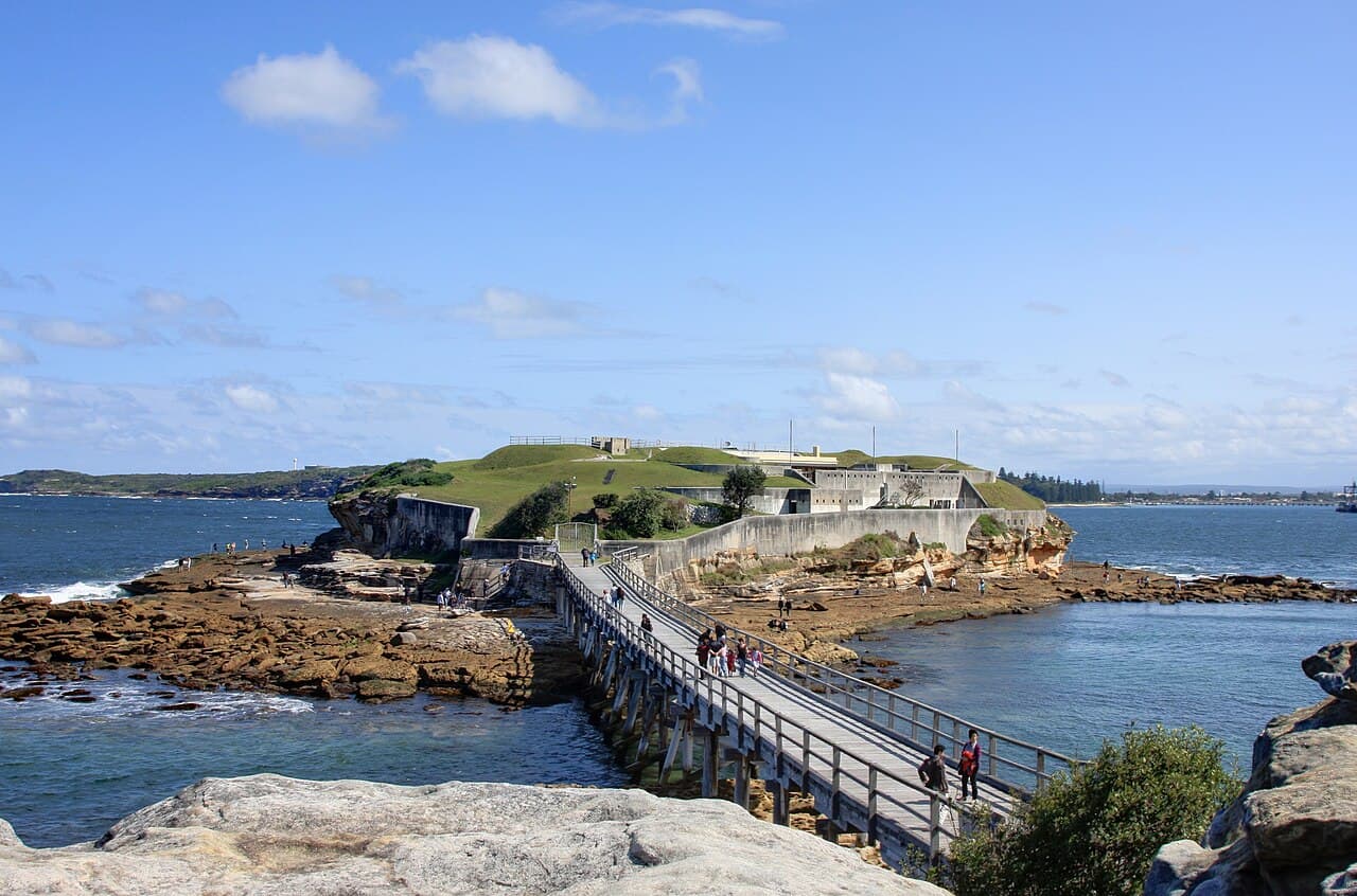 Bare island fort, La Perouse