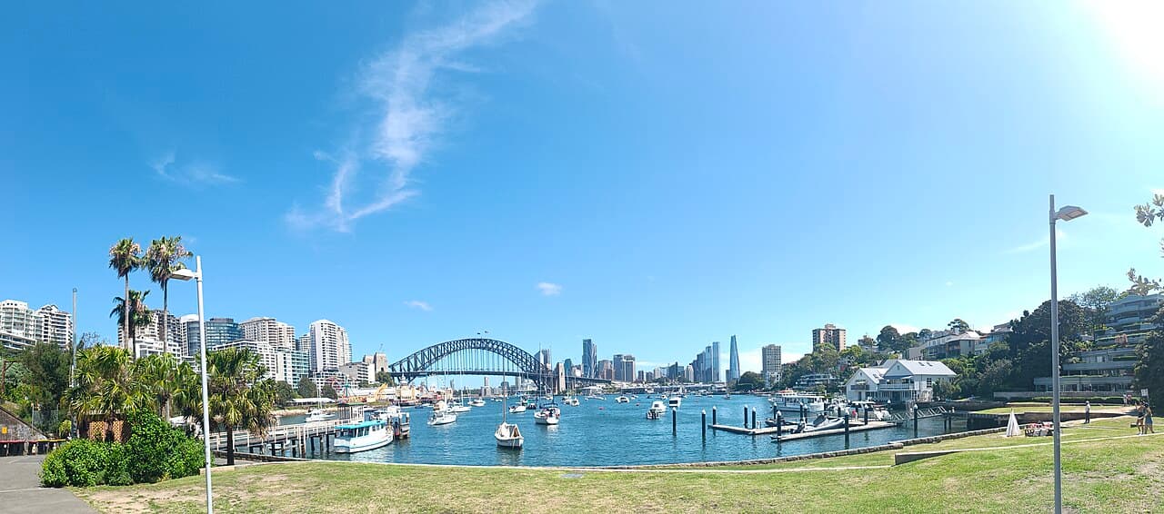 Sydney panorama, Lavender Bay