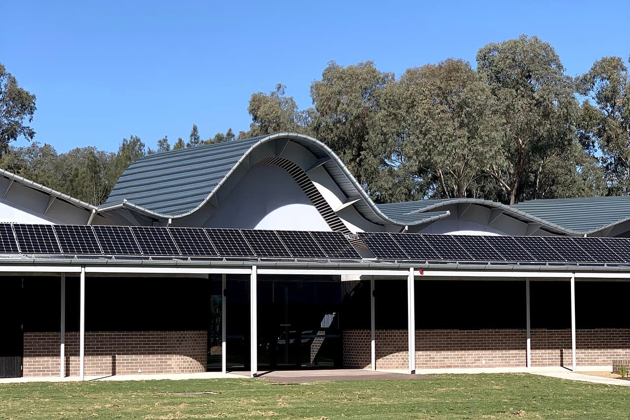 Ben Peake Woodcroft Neighbourhood Centre Entry Exterior