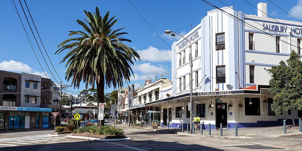 A view of Stanmore, NSW