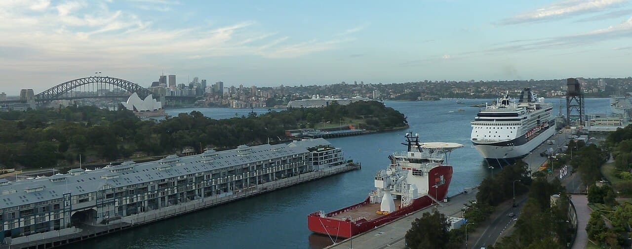A view of Woolloomooloo, NSW