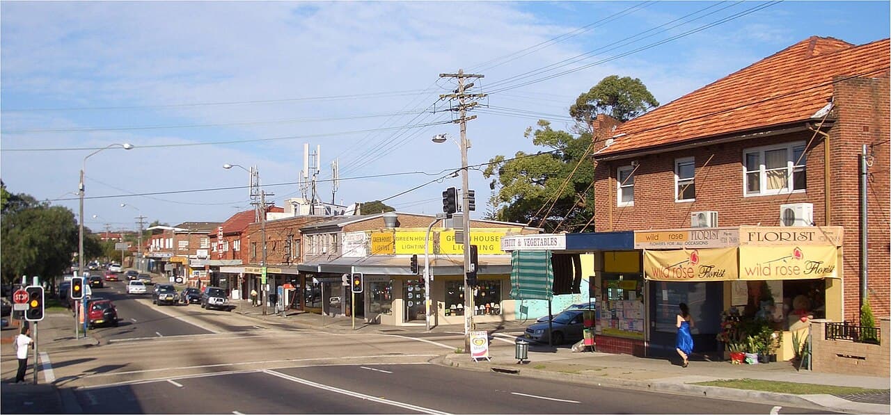 A view of Clemton Park, NSW