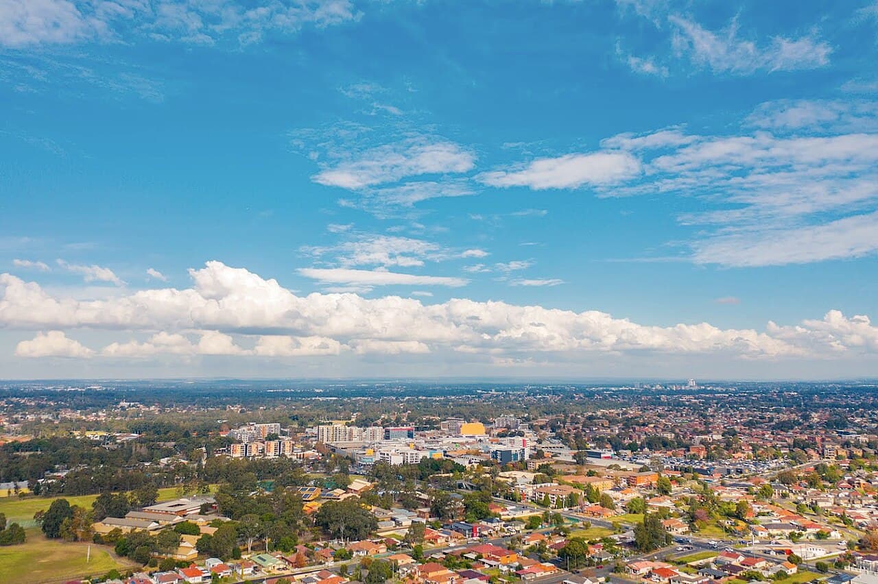 A view of Fairfield, NSW