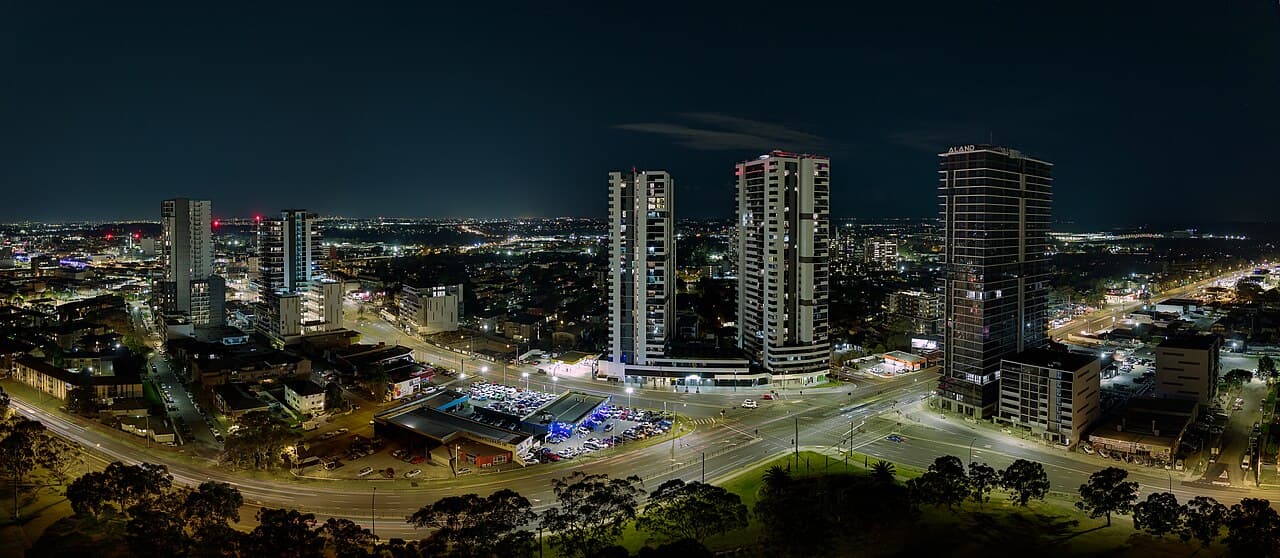 Liverpool at night