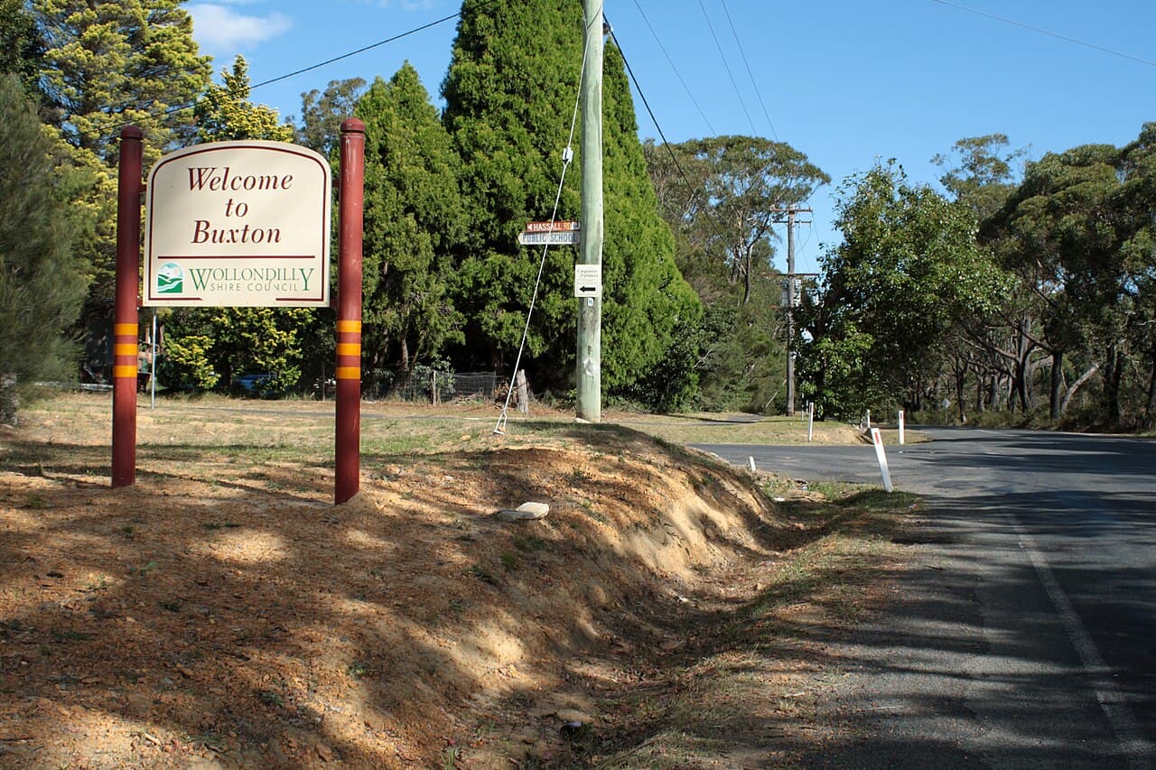 A view of Buxton, NSW