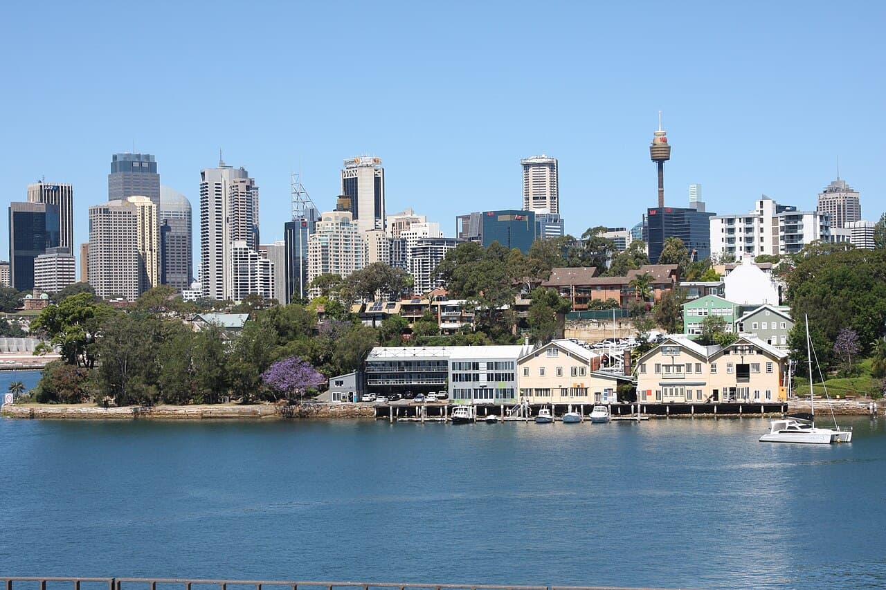 Simmons Point, East Balmain, Balmain East