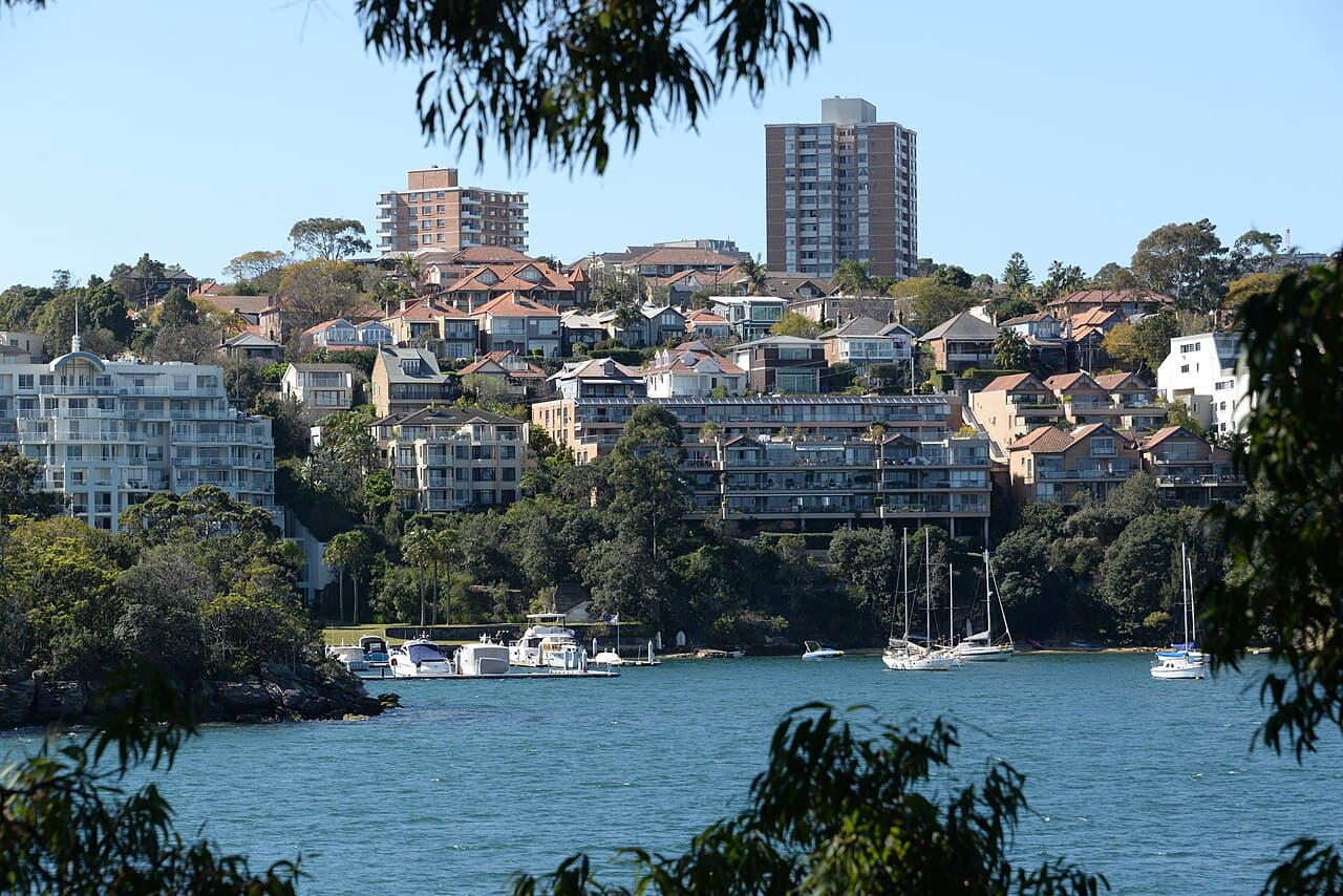 Waverton from Berry Island