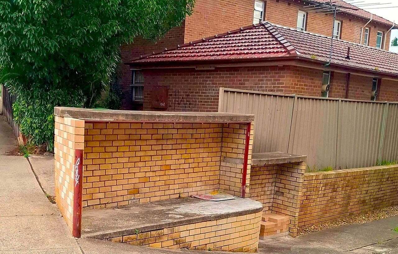 Bus Shelter in Minto Heights