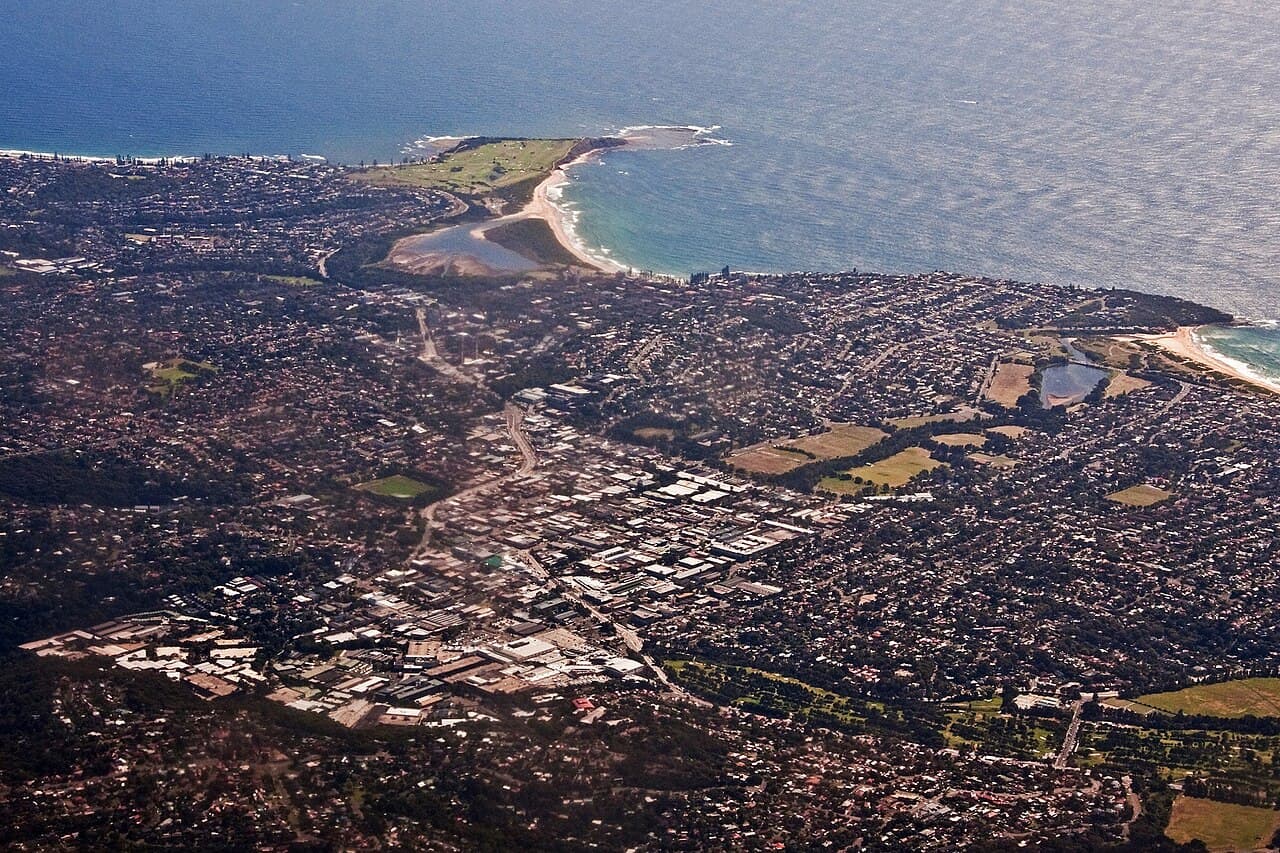 A view of Brookvale, NSW