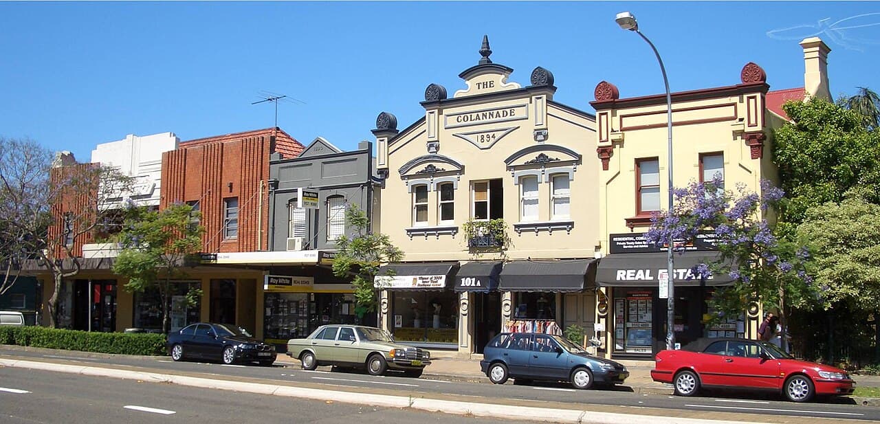 A view of Annandale, NSW