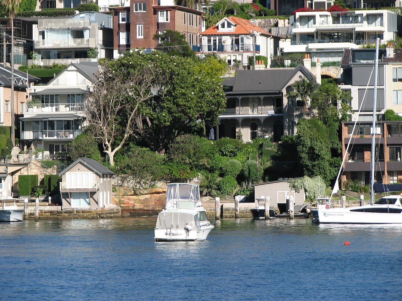 A view of McMahons Point, NSW