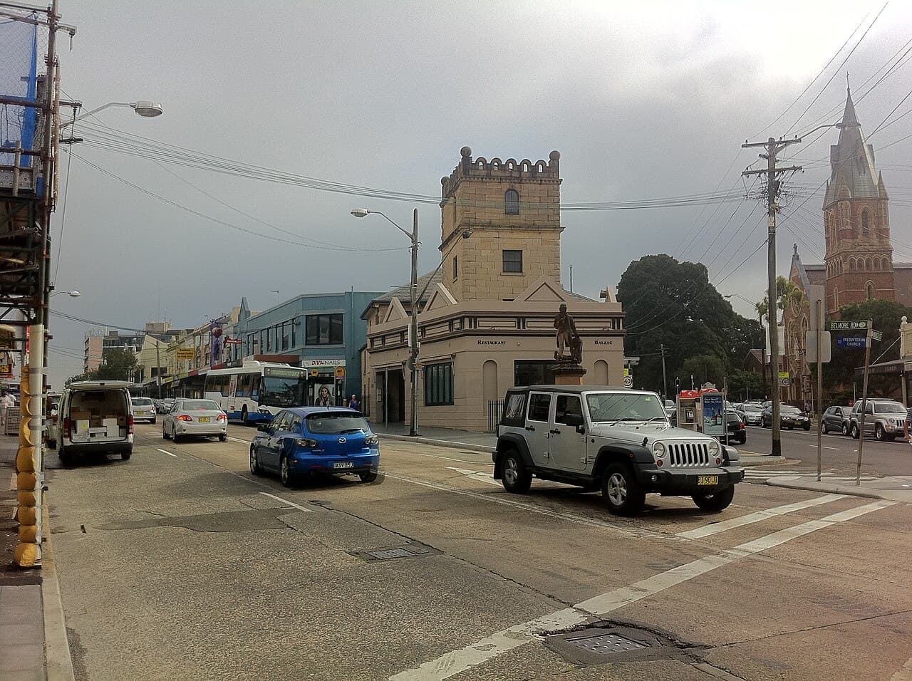Corner of Belmore Road and Avoca Street, Randwick